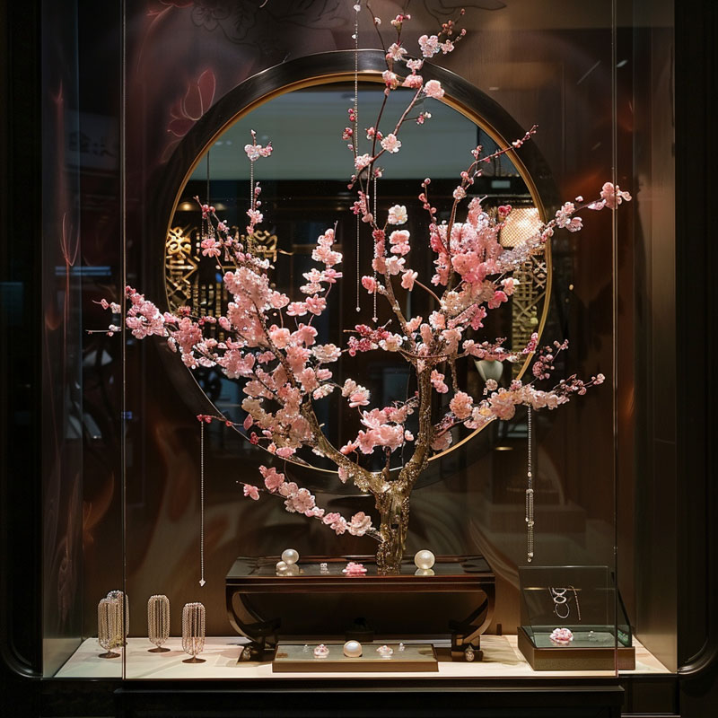 كيف يمكن لتصميم خزائن عرض المجوهرات تلبية علم النفس الجمالي للعملاء؟